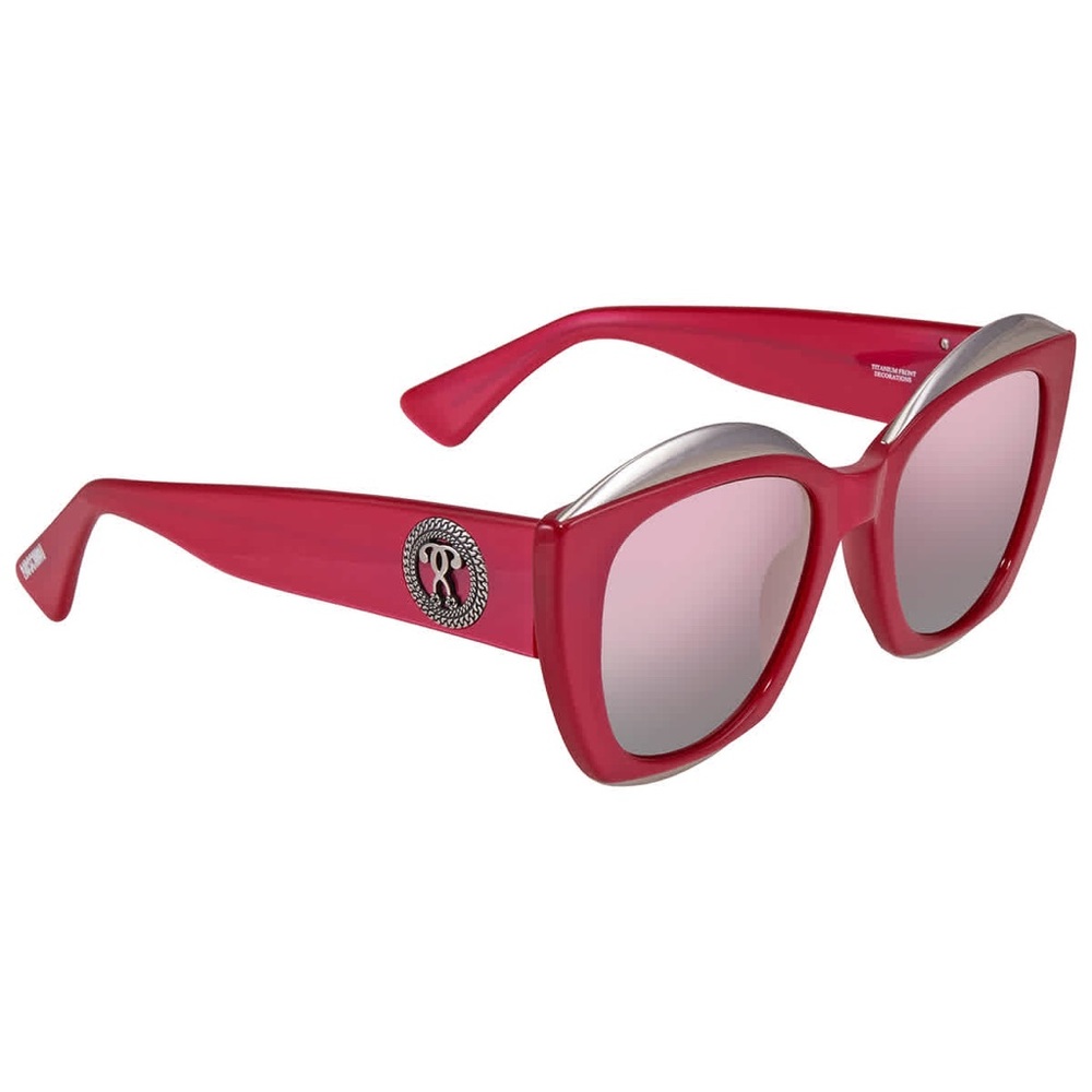 MOSCHINO Square Ladies Sunglasses MOS031/S MU1 52 22 145